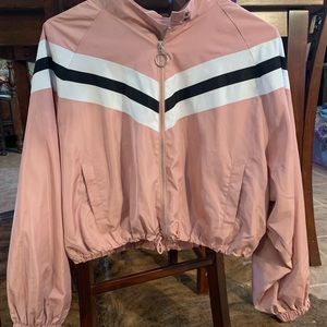 Deep sugar cropped long sleeve